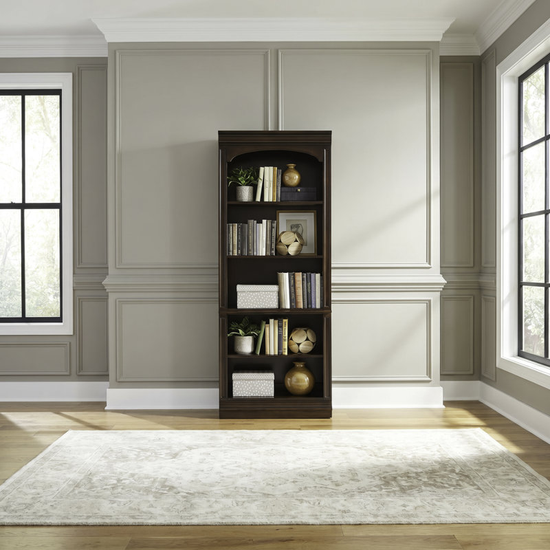 Bibliothèque de bureau standard Mattern avec trois tablettes réglables
