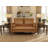 58" Faux Leather Square Arm Loveseat-1591697351
