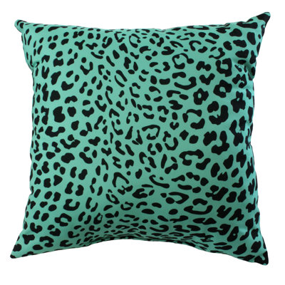 Animal Print Reversible Throw Pillow