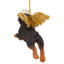 Rottweiler Dog Angel Holiday Ornament