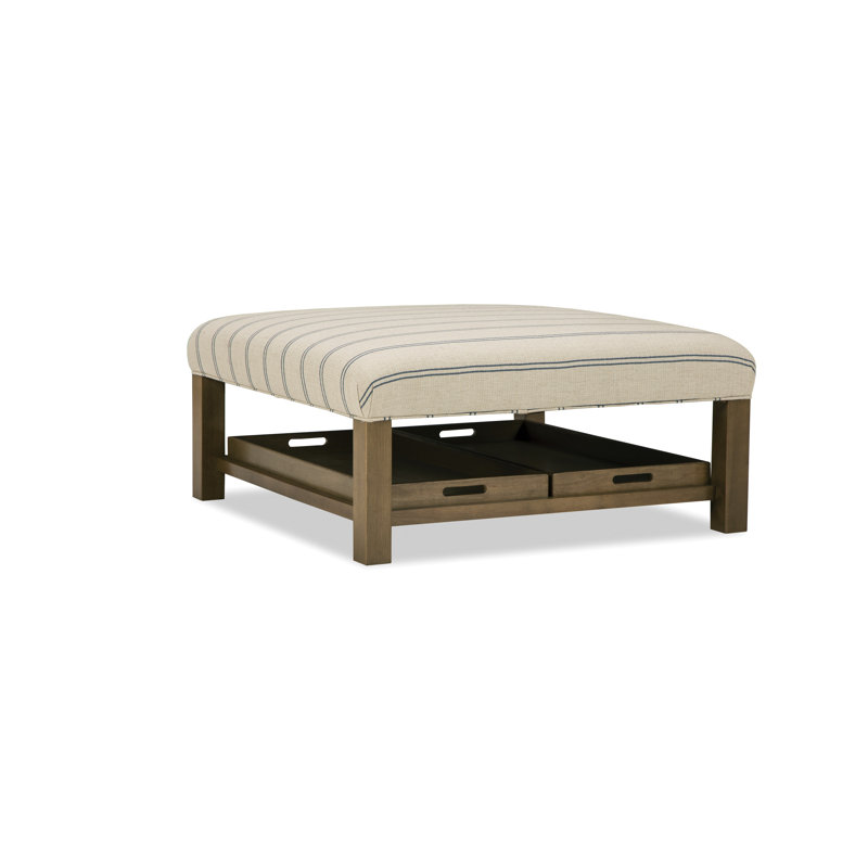 Alina Square Ottoman, Ida Beige