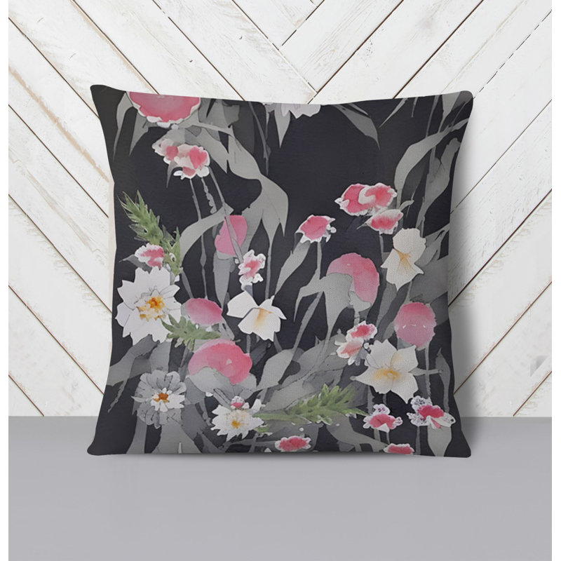 Throw Pillow, 16"H x 16"W, Pillow Cover Only - No Insert