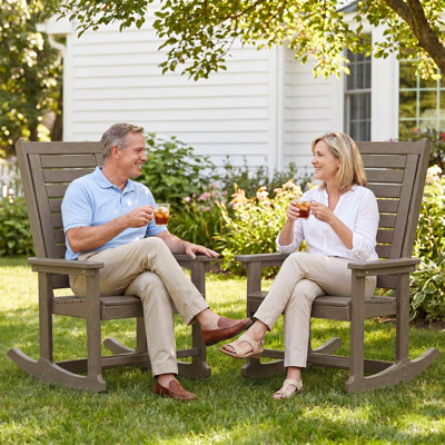 HDPE Outdoor Rocking Chair