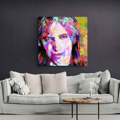 Tom Petty 2 by Stephen Chambers - Wrapped Canvas Graphic Art -  ATX Art Group LLC, PAF-GWC-904_tom-petty-2_18x18