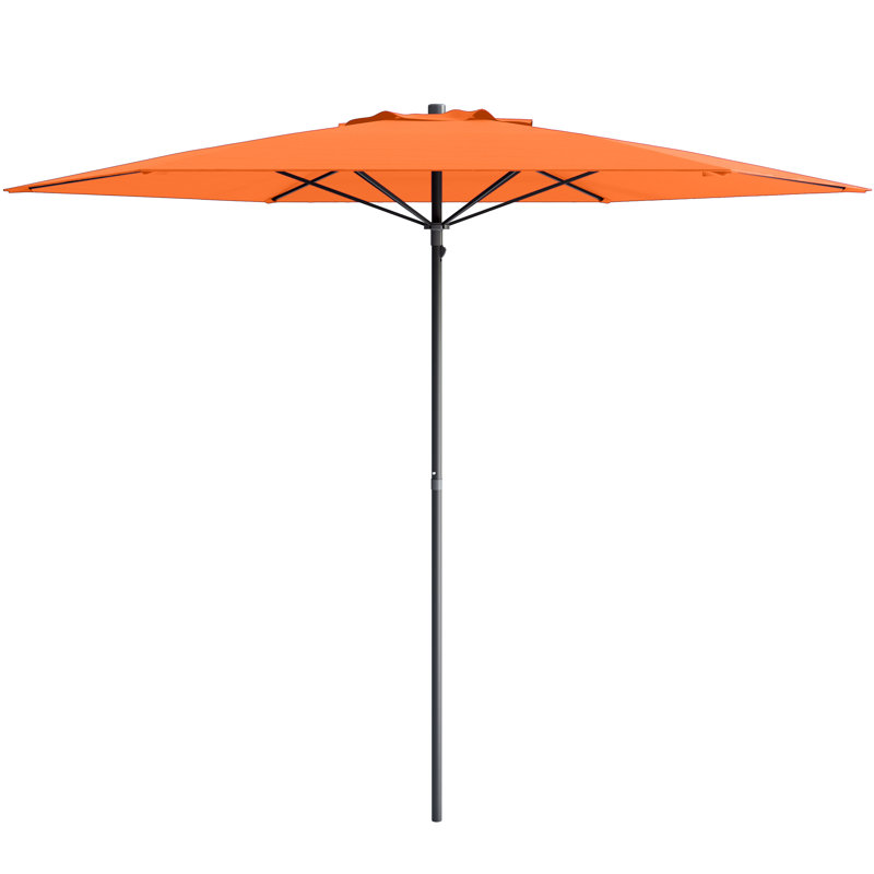 Parasol de plage 7,5 pi Brennen, Orange