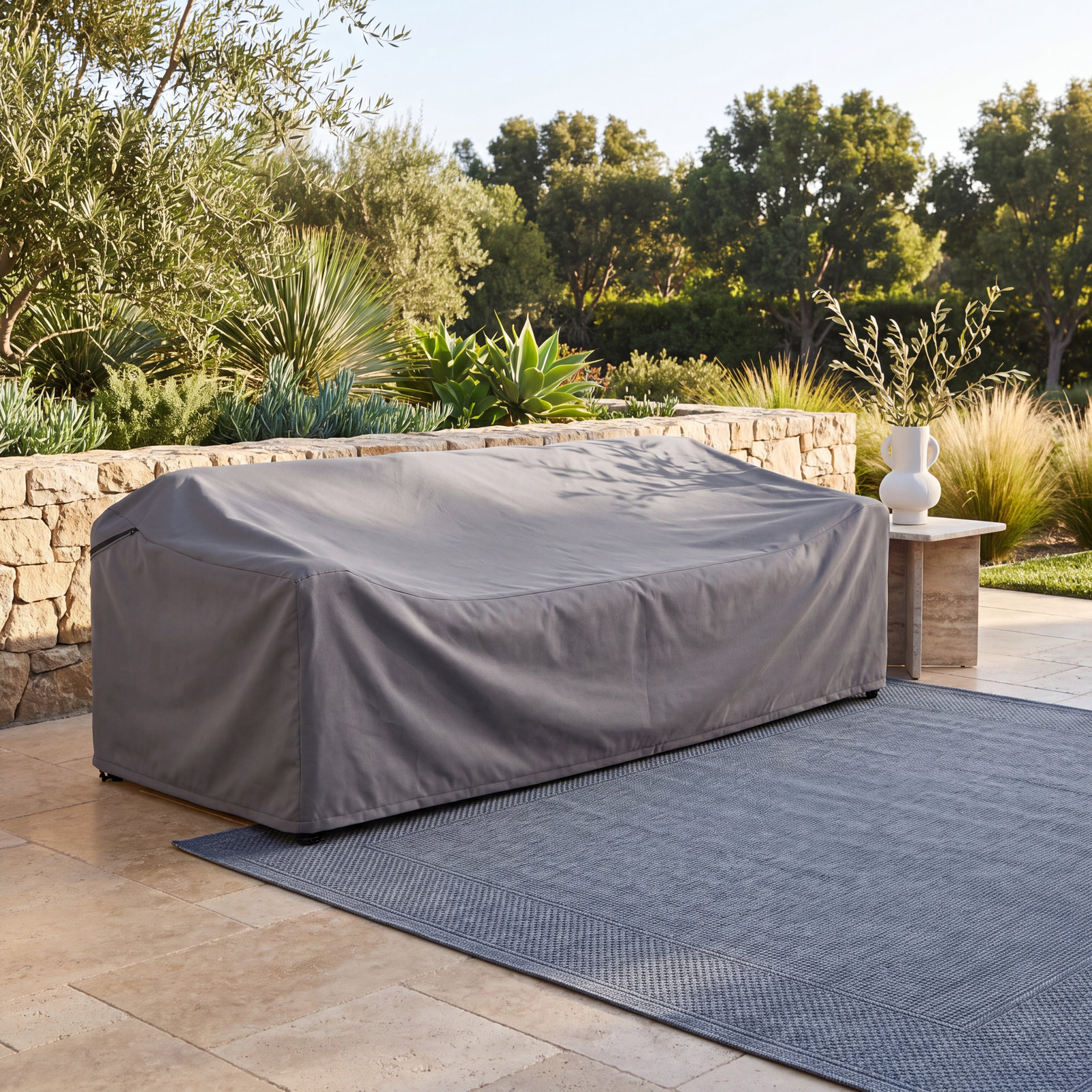 99" Aluminum Outdoor Patio Sofa Cover