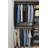 Grid 65" W - 113" W Corner Closet System (Can be Cut to Fit)-1421438568