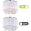Plafonnier en cristal 3 lumières Chandelier-1258431257