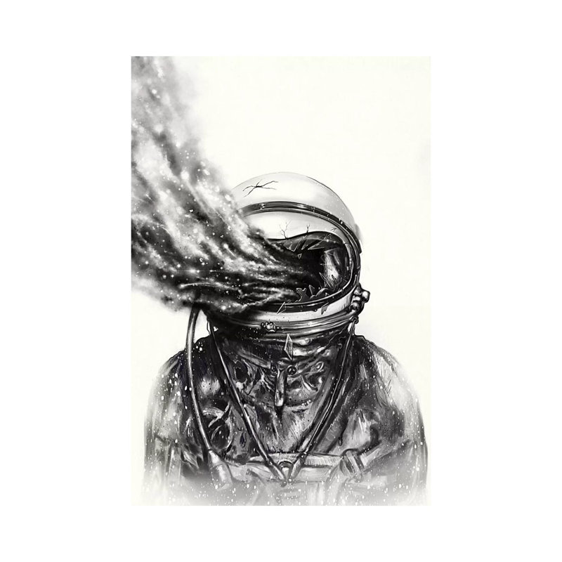 Transposed 1 Piece Wrapped Canvas Wall Art, 101.6 cm H x 66.04 cm W x 1.91 cm D