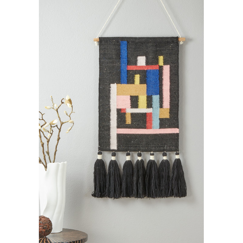 Bohem Collection Hand Woven Wool Wall Hanging