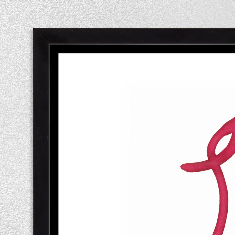 Life Is Too Short To Be Dancing With Ugly Men Print by David Erickson, Image Brush Gel, 41.75" H x 31.75" W 