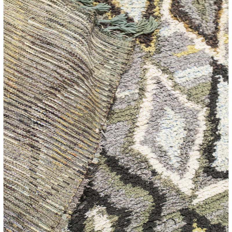 Wool Geometric Indoor Rug