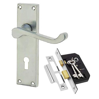 Scroll Door Handle Lock 