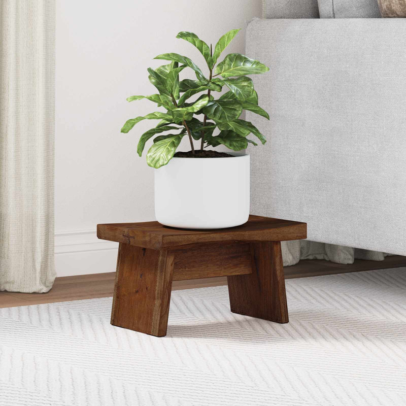 Solid Wood Accent Stool