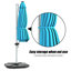 Parasol en porte-à-faux 11 pi x 11 pi Terrera-179132230