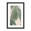 Coastal Retreat Calla Leaf by  - Picture Frame Graphic Art on Paper-131291980-131291981-131291986