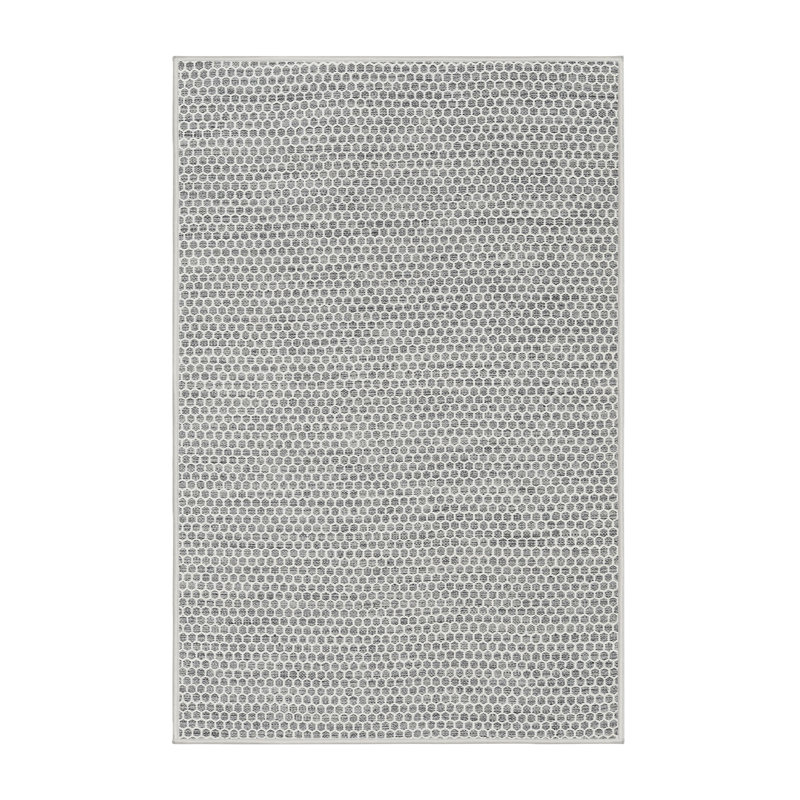 Tapis gris zone contemporaine Shutesbury, Rectangle 7 pi 0 po x 9 pi 0 po