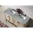60'' Double Bathroom Vanity with Stone Top
