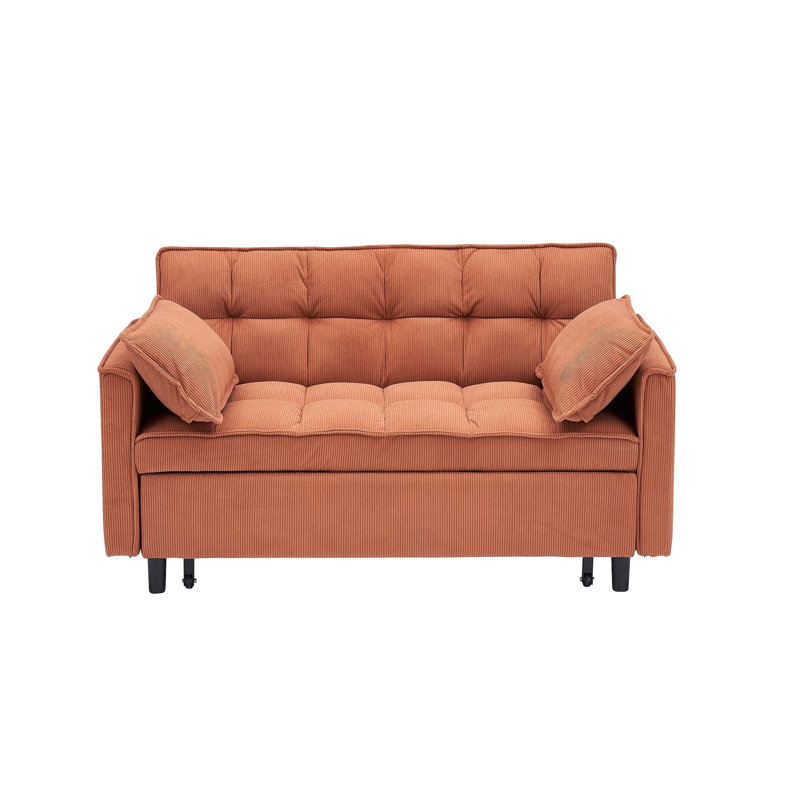 Versatile Folding Sofa Bed with Adjustable Back and Comfortable Cushions