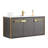 48 " W Free Standing Wall Mounted Single Double Single Vanity Bathroom Vanity With Vitreous China Top-289511503-289511493