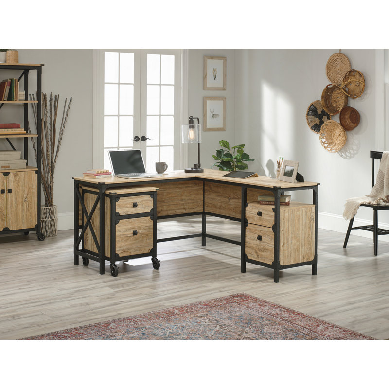 Bureau moderne en L pour bureau personnel