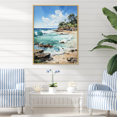 Photo de plage, paradis tropical IV - Nautique et plage, impressions sur toile