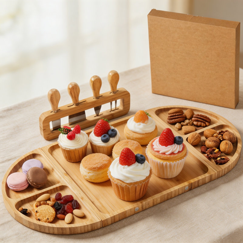 East Urban Home Bamboo Cheese Board