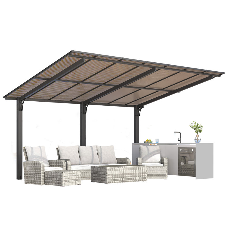 Hardtop Gazebo, 3 m x 4.2 m