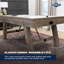 Table de hockey sur coussin d'air 72 po avec tableau de pointage numérique American Legend
