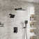 3-Function Dual Shower Head Pressure-Balanced Shower System With 4 Sprays Handheld