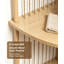 Tablette d'angle, bibliothèque d'angle en bois-137637601
