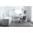 Hudson 48'' Single Bathroom Vanity with Engineered Marble Top-93548943