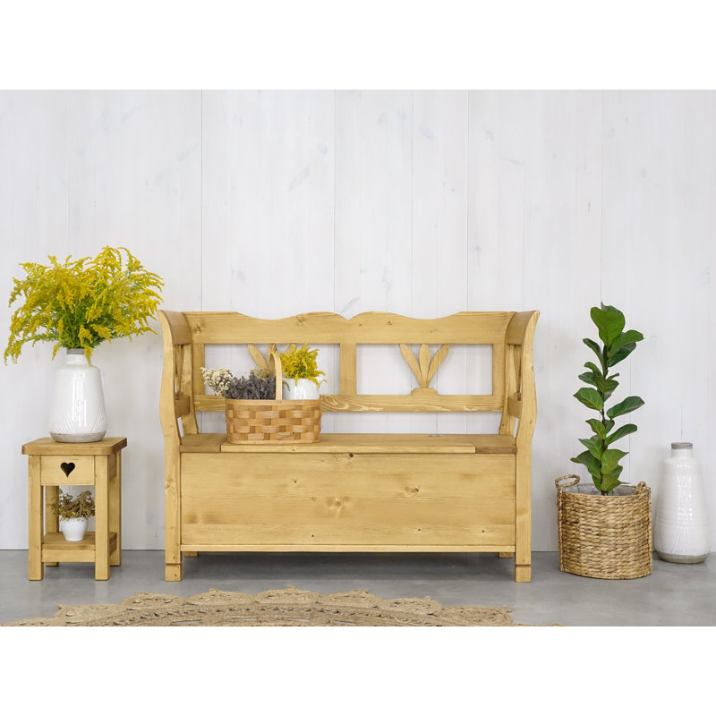 Dambrosio Solid Wood Storage Bench