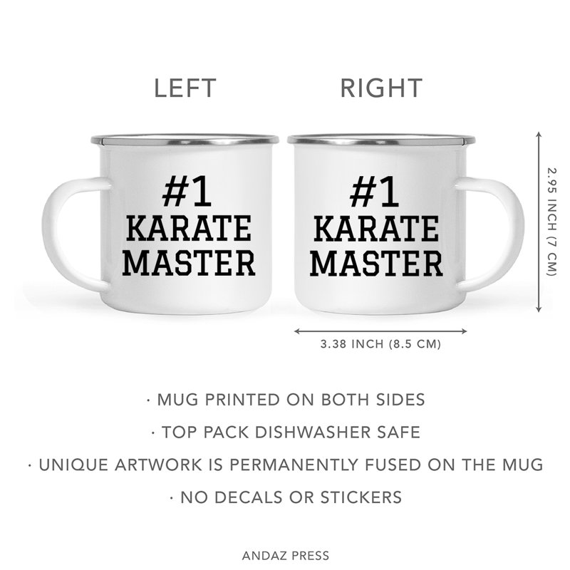 Tasse de camping café, Maître de karaté