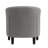 Tufted Upholstered Barrel Chair with Wooden Legs-1719400685