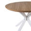 Table de salle à manger moderne du milieu du siècle, table de salle à manger multifonctionnelle à pieds croisés-561251873