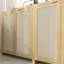 Buffet en rotin de 62 po de style traditionnel avec rangement moderne (ensemble de 2)-1267349774