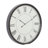 Abdinasir Black Metal Decorative Wall Clock-943991741
