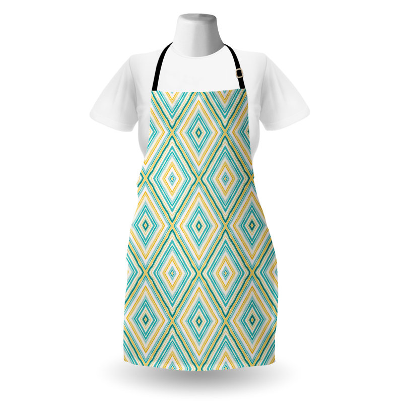 Geometric Bib Apron