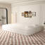 Canapé-lit moderne avec 2 coussins, canapé-lit convertible en tissu rembourré de mousse, matelas pliant double de 15 po pour le salon, le lit d'invité, la salle de jeux, aucun assemblage requis, beige-1983156830