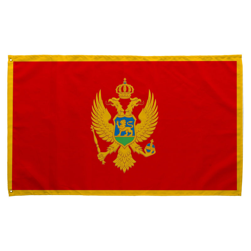 Drapeau du Monténégro — Drapeau