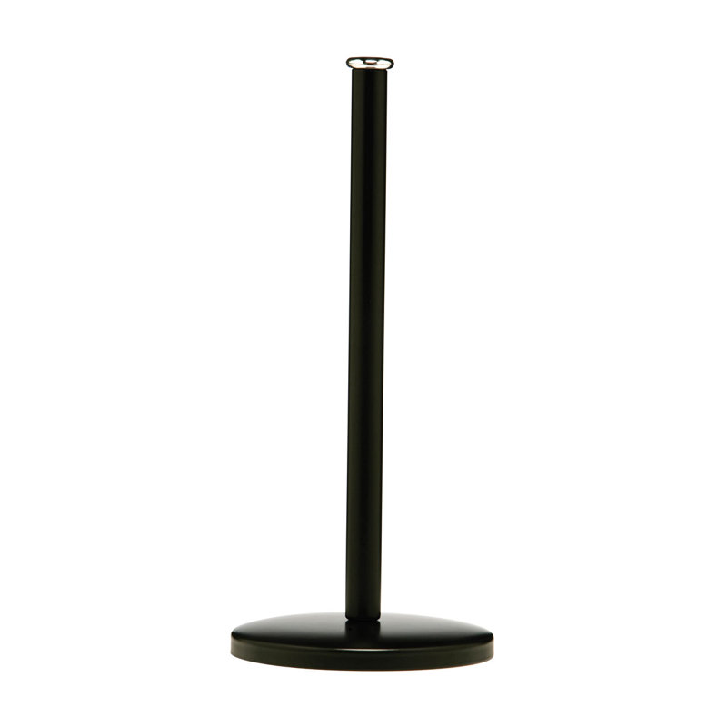 Metal Paper Towel Holder, Black