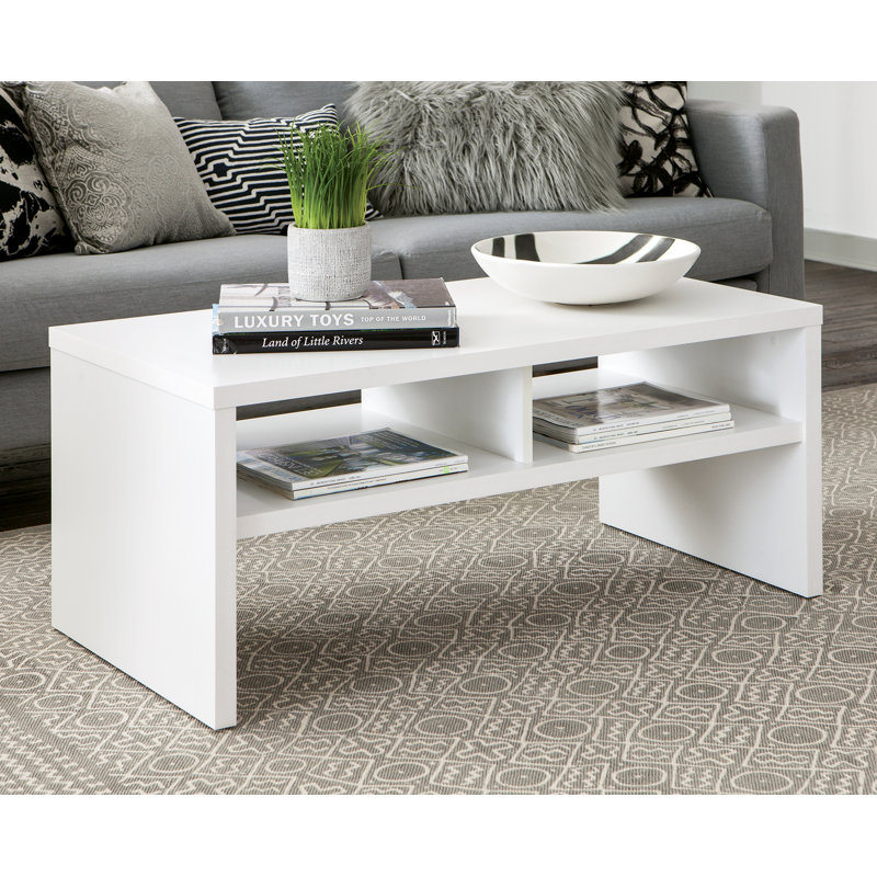 Table basse Hex, Blanc