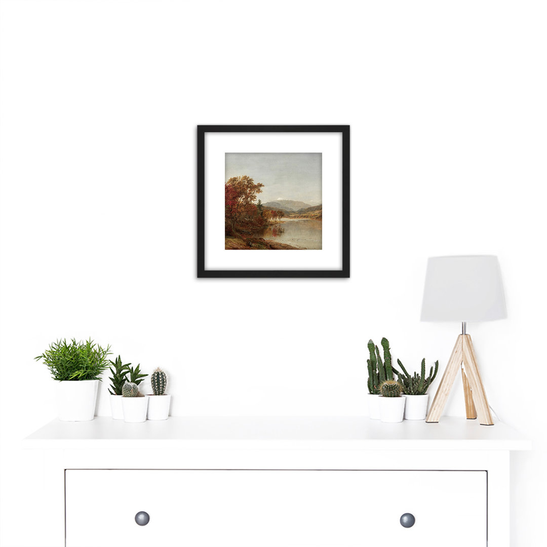 Cropsey Mount Washington New Hampshire - Single Picture Frame Painting