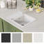 Zipcode Design Jimena 460mm W Single Bowl Stone Flush Kitchen Sink-66131903