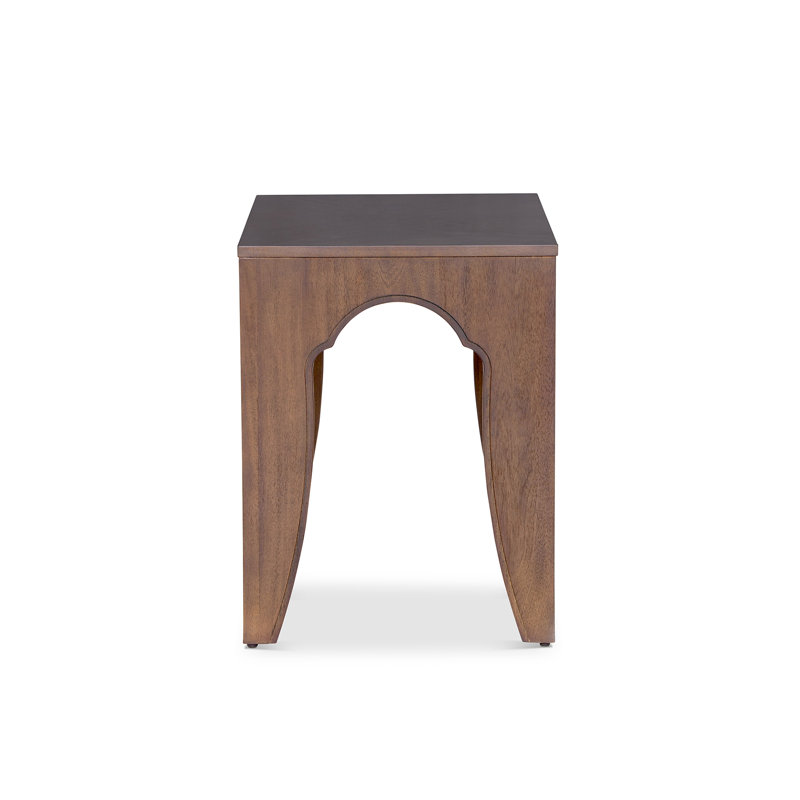 Island Manor End Table, Brown