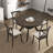 Round Rubber Wood Dining Table-803739488