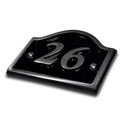 Jaclynn 11.5cm H Reflective Metal House Number