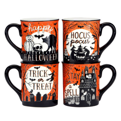 Ensemble de 4 tasses Hocus Pocus