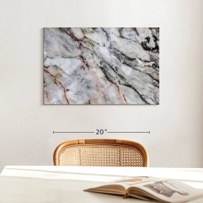 Avery Abstract Marble Texture, 16" H x 24" W